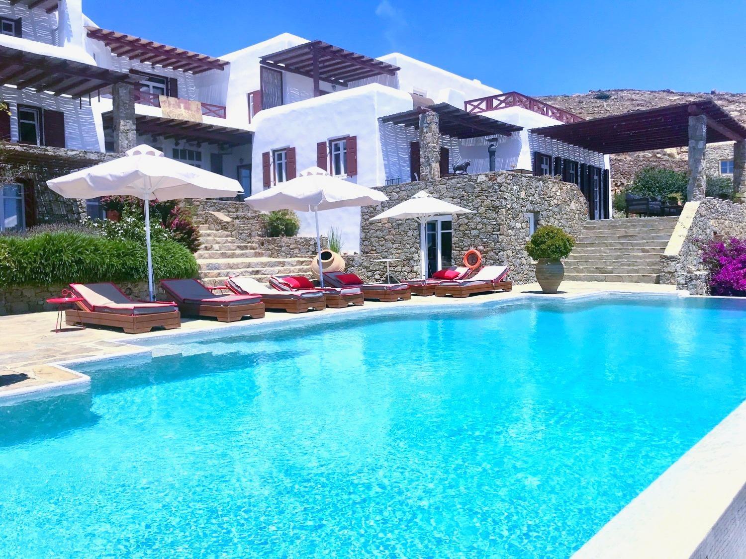 Villa Nautilia - Luxury Suites And Cottages Калафатис Экстерьер фото